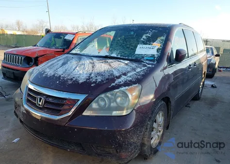 2009 Honda Odyssey Ex-L z USA, uszkodzony, nr VIN 5FNRL38759B006201